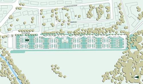 Lage des Reihenhauses im Quartier - 