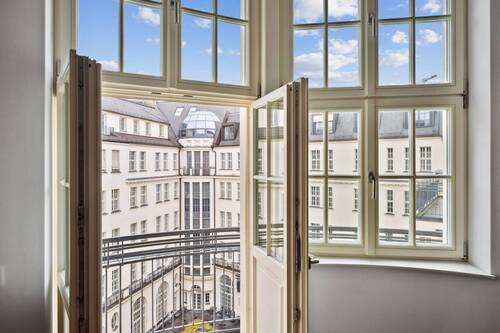 Exklusive Aussicht vom Balkon - 