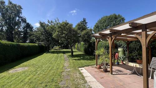 Sitzecke im Garten - 