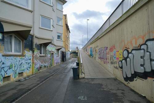 Rampe zur Guido Westerwelle Brücke - 