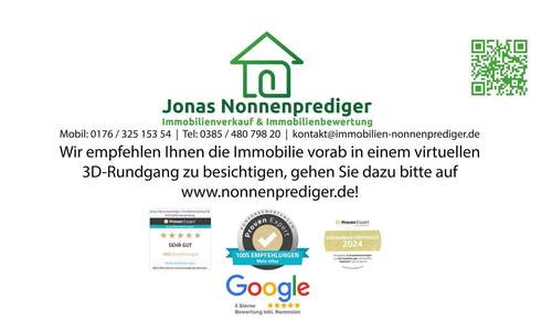 3D-Rundgang - 6 Zimmer Einfamilienhaus zum Kaufen in Alt Sührkow OT Hohen Mistorf