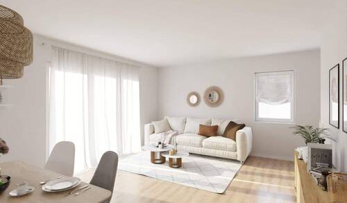 geräumiges Wohnzimmer - 