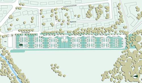 Lage des Doppelhauses im Quartier - 