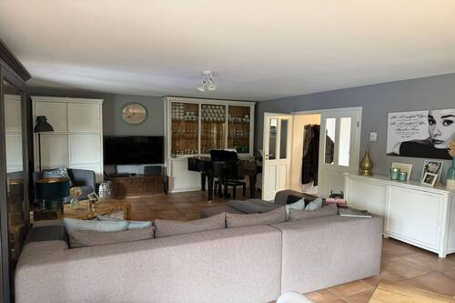 Wohnzimmer - 5 Zimmer Einfamilienhaus in Tiefenbach