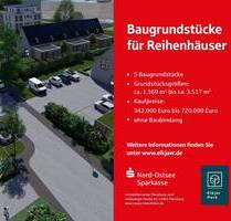 Zu Hause im Herzen Angelns! Wählen Sie aus 5 Baugrundstücken für Reihenendhäuser - Mittelangeln Satrup