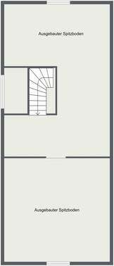 Ausgebauter Spitzboden - 