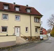 Schöne Erdgeschosswohnung Hochparterre - Gerolzhofen