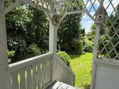 Blick von der Veranda in den Garten - 