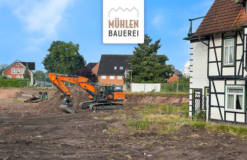Der-Bagger-rollt - 3 Zimmer Terrassenwohnung in Winsen (Luhe)
