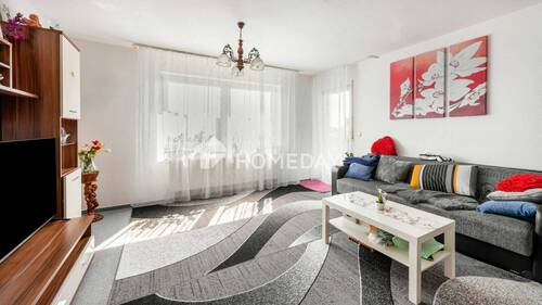 Wohnzimmer 1 - Etagenwohnung mit 44,00 m² in Neckarsulm zum Kaufen