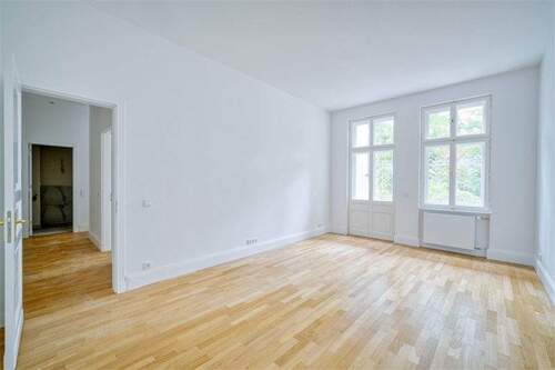 WE 8 Wohnen - Xantener Luxury Carré am kleinen Kudamm: ruhige Gartenwohnung mit Balkon