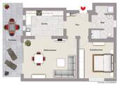 Grundriss Wohnung - 