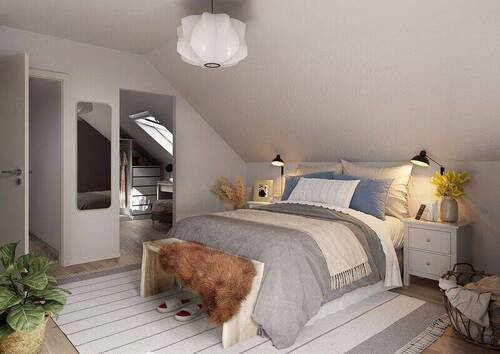 Bodensee 129_Schlafzimmer - Einfamilienhaus mit 150,00 m&sup2; in Adelheidsdorf zum Kaufen