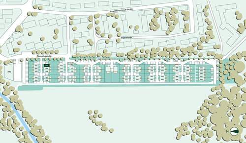 Lage des Reihenhauses im Quartier - 