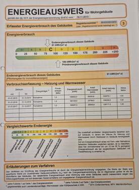 Energieausweis 2018 - Etagenwohnung mit 71,00 m&sup2; in Milmersdorf / Uckermark (Nähe Templin) zum Kaufen