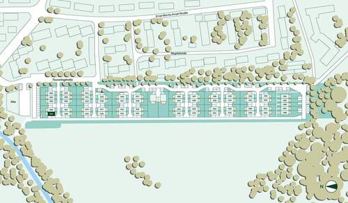 Lage des Doppelhauses im Quartier - 