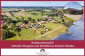 Ärzte & Apotheker Immobilien - Wohnen am Deich - stilvoller Bungalow mit Weitblick in direkter Elbnähe!