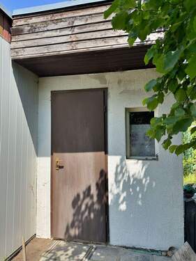 Schuppen am Bungalow - 