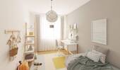 Ein Kinderzimmer zum wohlfühlen - Hochwertige, barrierefreie Eigentumswohnung mit Loggia und Tageslichtbad im Simonsveedel