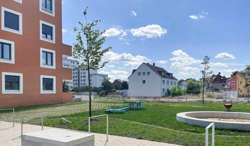 Blick in das Wohnquartier - 