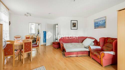 Wohnzimmer 2 - Etagenwohnung mit 41,00 m² in Herbolzheim zum Kaufen
