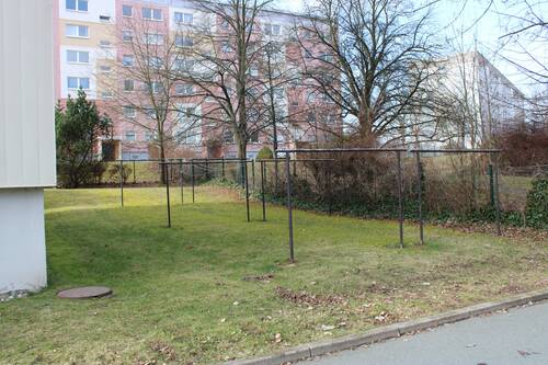 Wäscheplatz im Garten - 