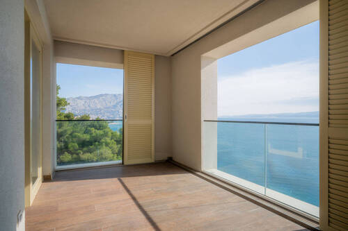 Terrasse mit Meerblick - Hochwertige Eigentumswohnung mit herrlichem Meerblick im beliebten Dugi Rat