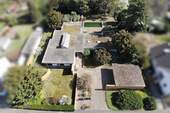 Luftbild - Straßenansicht - 9 Zimmer Bungalow in Dannstadt-Schauernheim