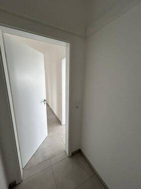 Blick aus dem Abstellraum - 
