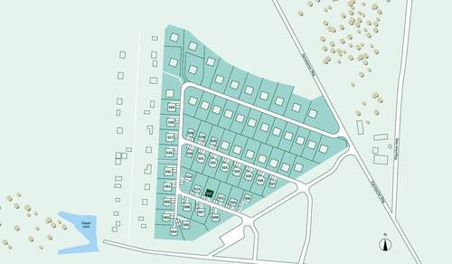 Lage des Einfamilienhauses im Quartier - 