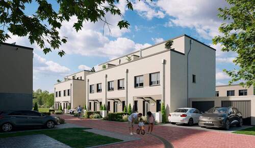 Energieeffiziente Häuser in einem familienfreundli - 