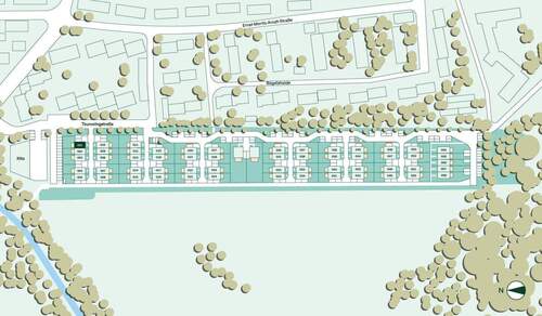 Lage des Reihenhauses im Quartier - 