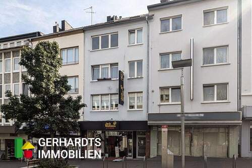 Straßenansicht - Citylage Mönchengladbach: 3x Wohnen. 1x Gewerbe. Eine Einheit. Alles läuft.