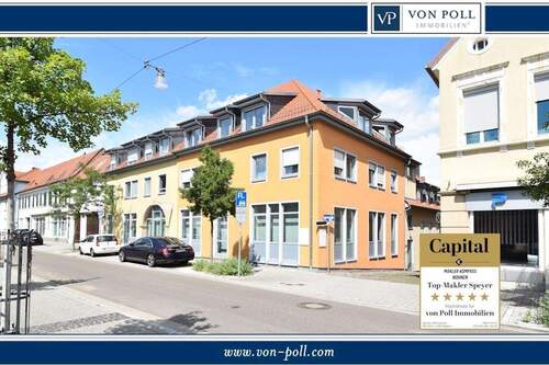 Titelbild neu - 1,5-Zimmer-Wohnung mit Einbauküche und Balkon im Herzen von Speyer