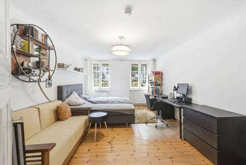 Schlafzimmer - Etagenwohnung mit 80,00 m&sup2; in Berlin zum Kaufen