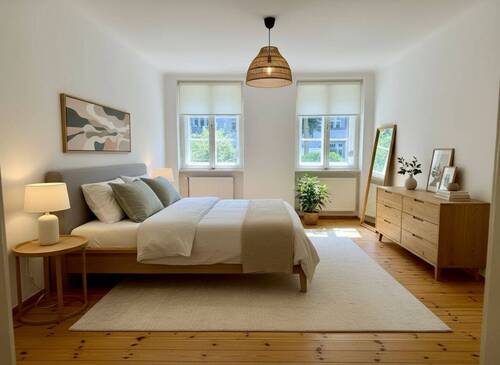 Schlafzimmer Beispieleinrichtung - 
