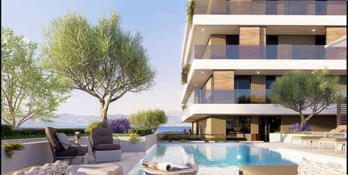 Blick vom Pool - 