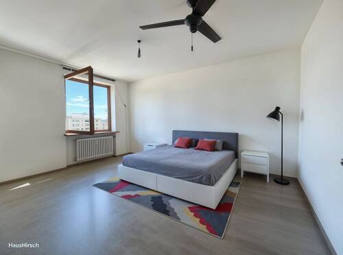 Schlafzimmer eingerichtet - 