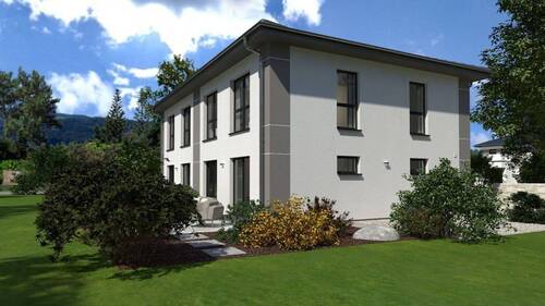 Ansicht Garten - 5 Zimmer Doppelhaushälfte in Völklingen