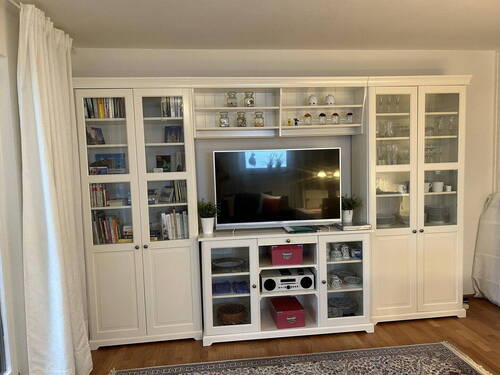 WZ...Schrankwand mit TV - 3 Zimmer Etagenwohnung zum Kaufen in Bad Harzburg