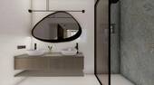 Modernes Badezimmer mit hochwertigen Armaturen - 