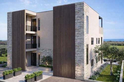 Eingangsbereich des Hauses - Etagenwohnung mit 125,00 m&sup2; in Vabriga zum Kaufen
