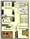 Grundriss Wohnung OG - 