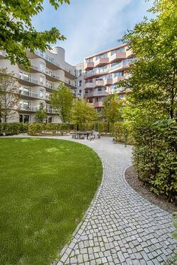 Begrünter Innenhof - 