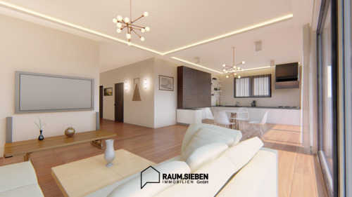 Visualisierung Interior - 2 Zimmer Etagenwohnung zum Kaufen in Seelbach