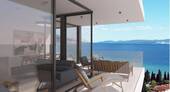 Gemütlicher Balkon mit Meerblick - Etagenwohnung mit 86,00 m&sup2; in Omis zum Kaufen