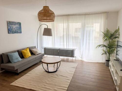 Wohnzimmer - 2 Zimmer Etagenwohnung zur Miete in Münster