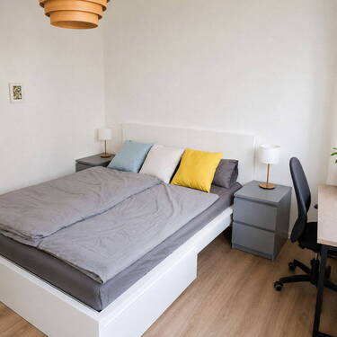 Schlafzimmer - 2 Zimmer Etagenwohnung in Münster
