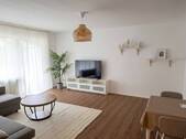 Wohnzimmer - Etagenwohnung mit 62,00 m&sup2; in Münster zur Miete