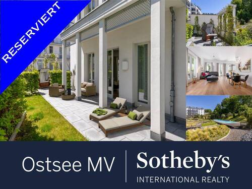 Banner Blau reserviert.jpg - FIRST - 1. Reihe: Mediterrane 3 Zi. Villenwohnung in besonders schöner und ruhiger Lage!